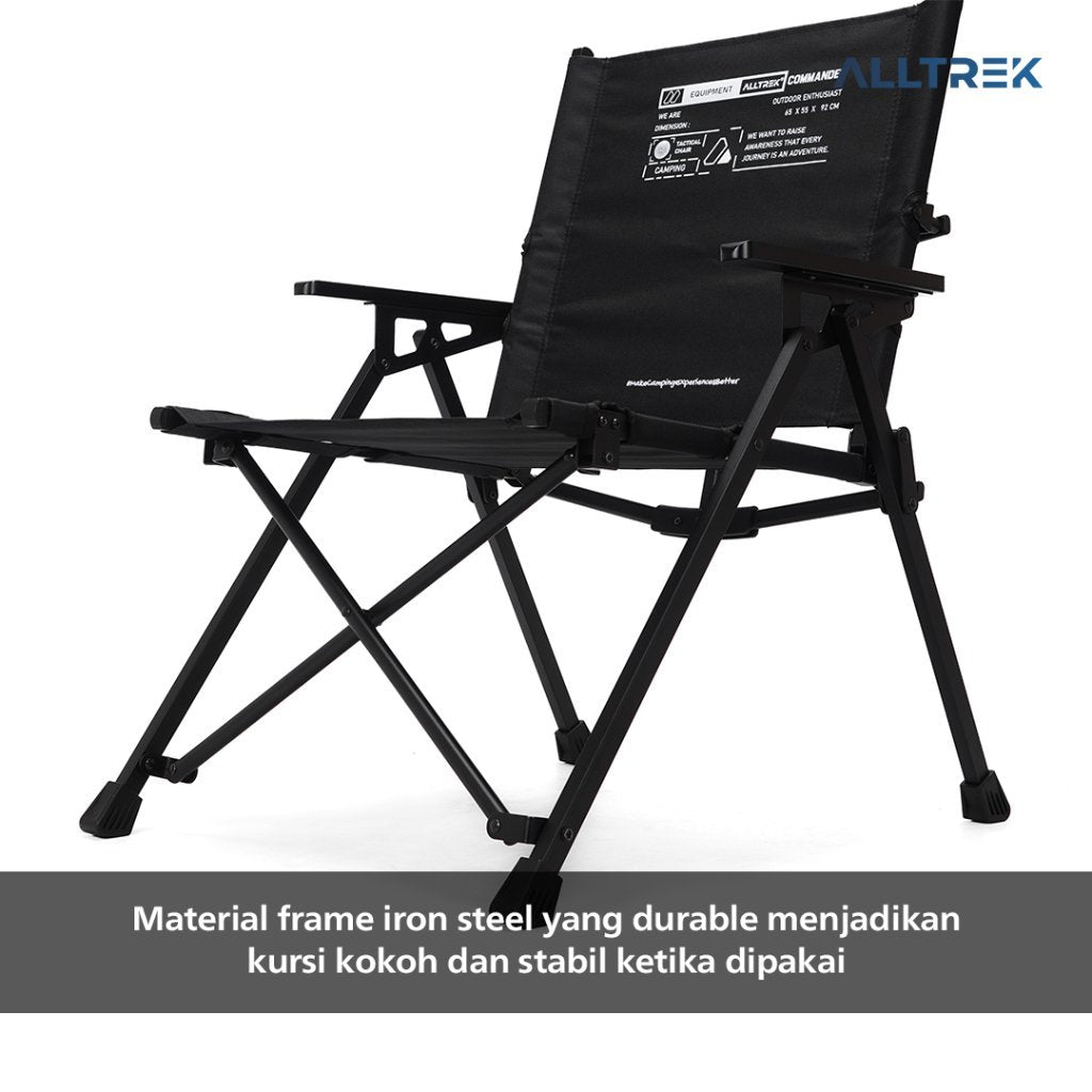 ALLTREK Kermit Folding Chair COMMANDER Kursi Lipat Camping
