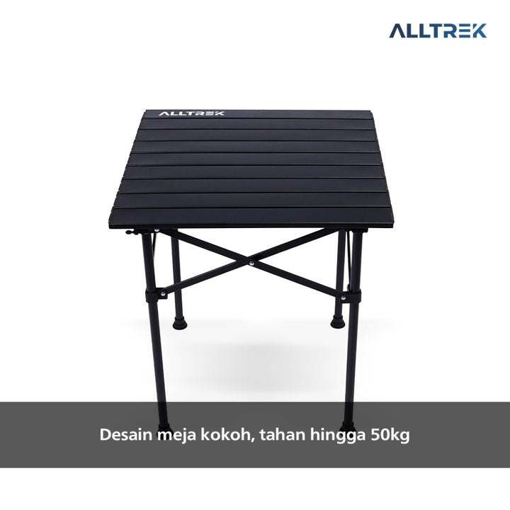ALLTREK Set Meja Kursi Camping Gear Folding Table Chair Set
