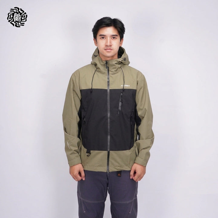 ALLTREK Jacket Hiking ORIZON Jaket Gunung Windbreaker Jaket Pria Wanita Water Repellent Two Tone DWR