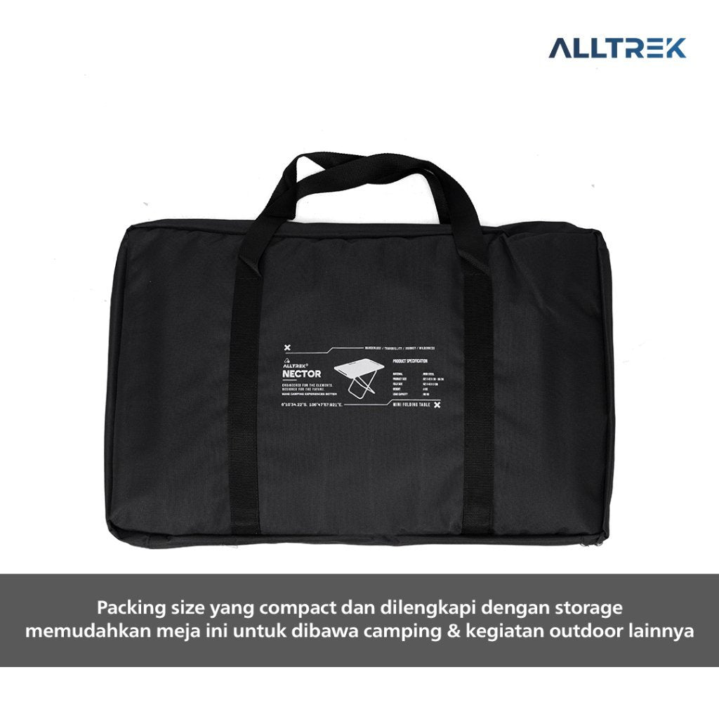 ALLTREK Outdoor Mini Folding Table Nector Meja Camping Lipat Portable
