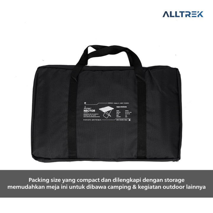 ALLTREK Outdoor Mini Folding Table Nector Meja Camping Lipat Portable