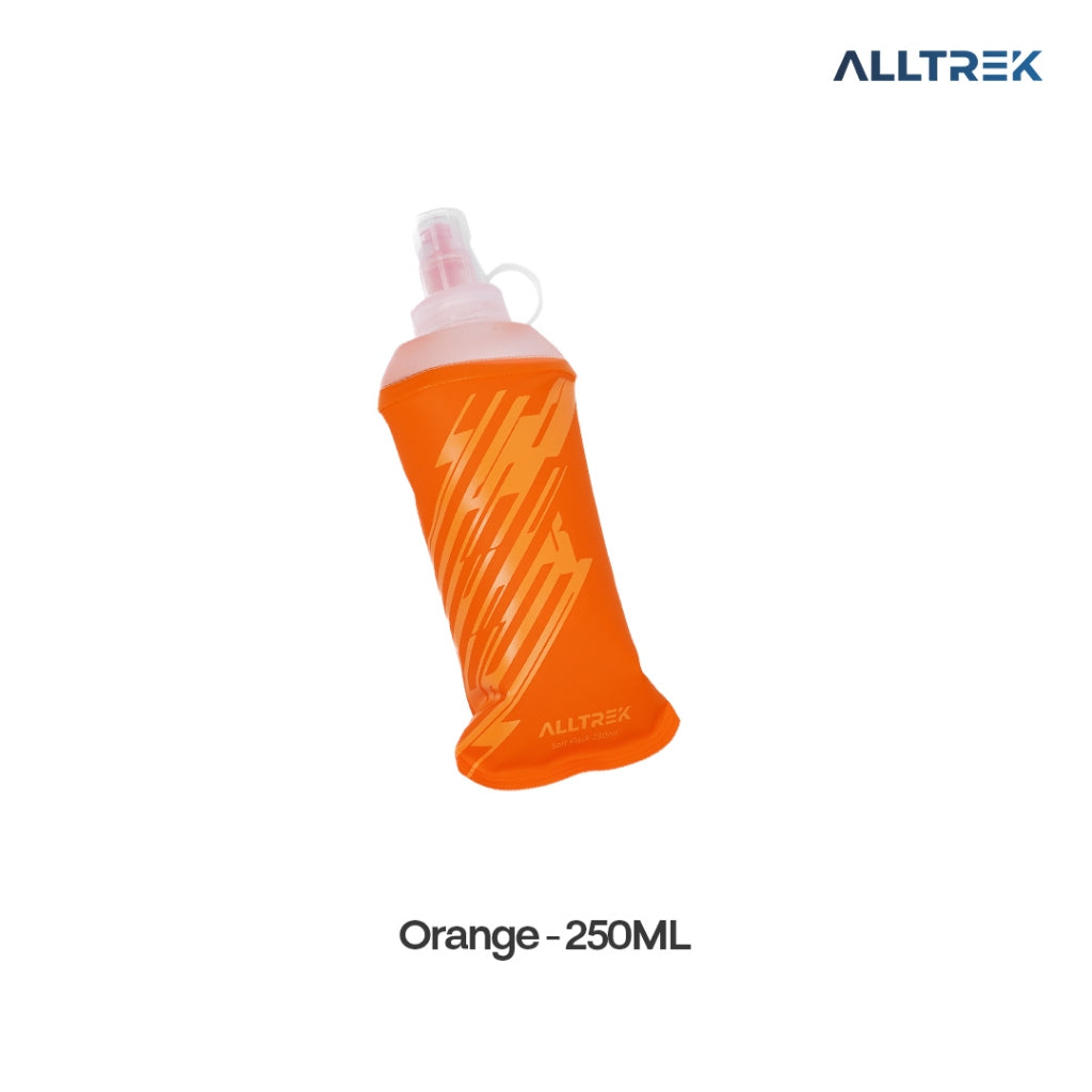 ALLTREK Foldable Soft Flask Botol Air Minum Lipat Sport Water Bottle BPA Free