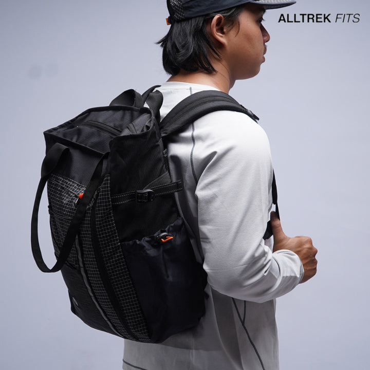 ALLTREK AEGIS Tas Ransel Laptop Totepack Backpack Totebag Tas Jinjing Pria Wanita Black