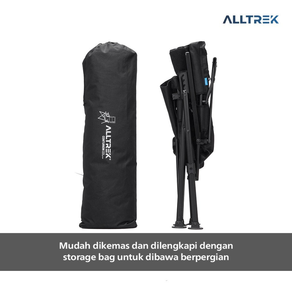 ALLTREK Reclainable Camping Chair CENTURION Kursi Camping Lipat Adjustable