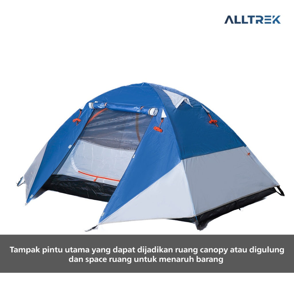 ALLTREK Tenda Hiking Ultralight KENARU 1-2 Person Camping Tent Double Layer