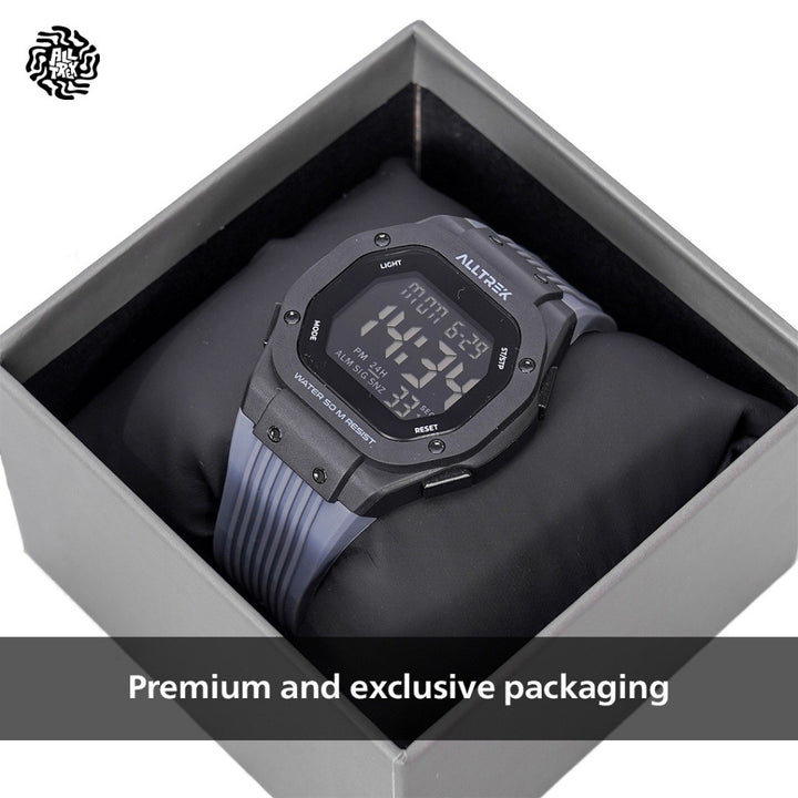 ALLTREK Jam Tangan Digital Outdoor OSTRIX Jam Tangan Sport Unisex Pria Wanita Waterproof