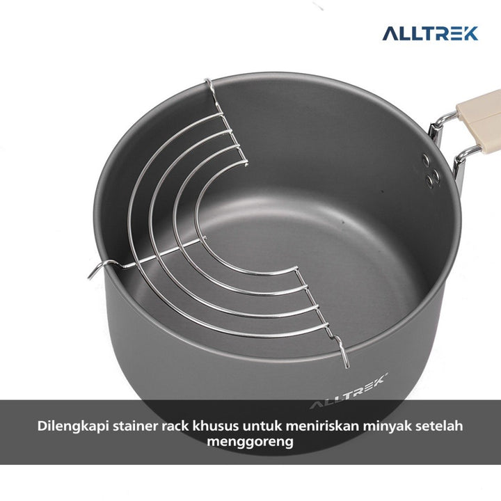 ALLTREK Cooking Set Camping 7in1 Set Alat Masak Outdoor Hiking