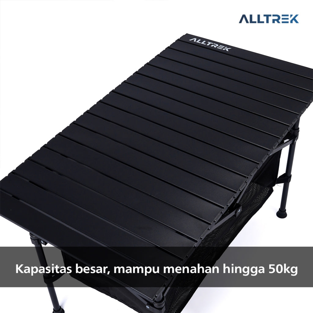 ALLTREK Meja Camping Outdoor Folding Table Durable Multifunction