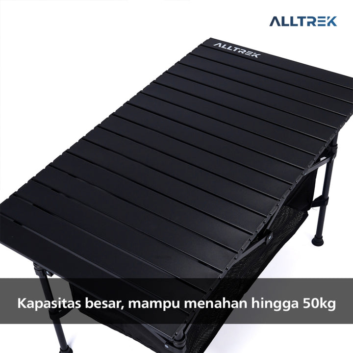 ALLTREK Meja Camping Outdoor Folding Table Durable Multifunction