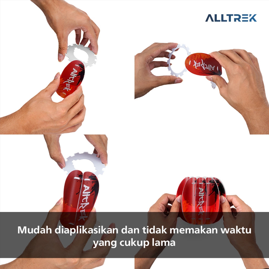 ALLTREK Cover Lampu Bunga Pp Board Camping Lamp Shade