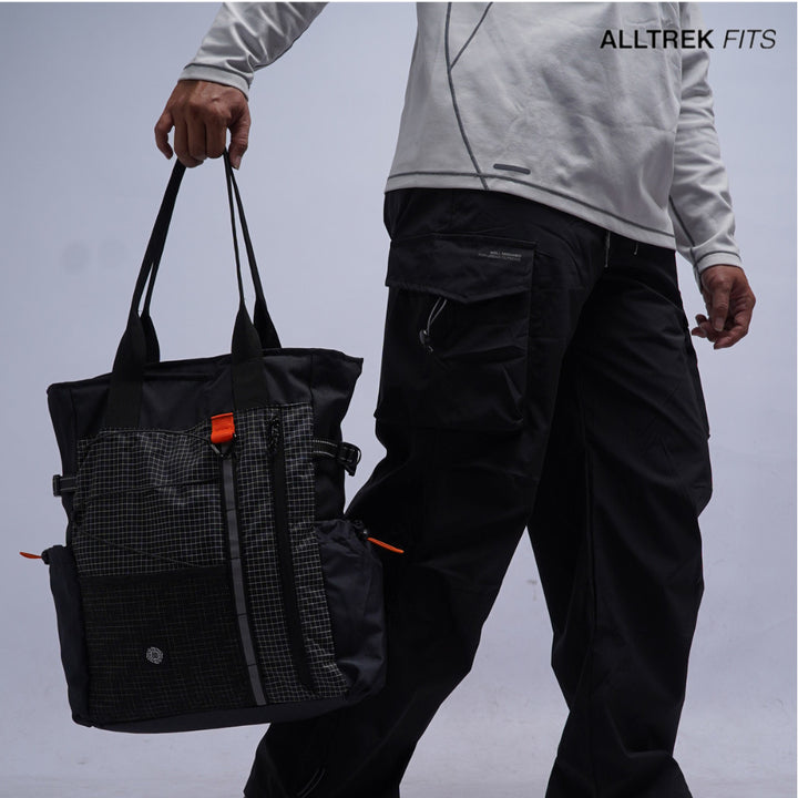 ALLTREK AEGIS Tas Ransel Laptop Totepack Backpack Totebag Tas Jinjing Pria Wanita Black