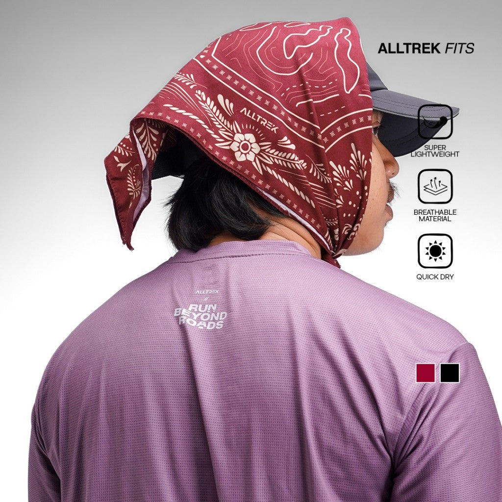 ALLTREK Bandana Multifungsi TWODEC Running Lightweight Bandana Scarf