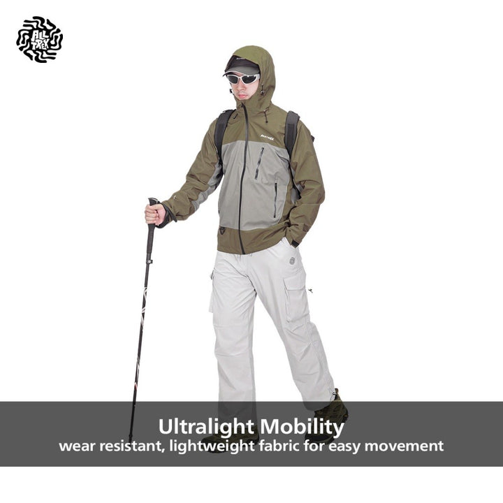 ALLTREK Jacket Hiking ORIZON Jaket Gunung Windbreaker Jaket Pria Wanita Water Repellent Two Tone DWR