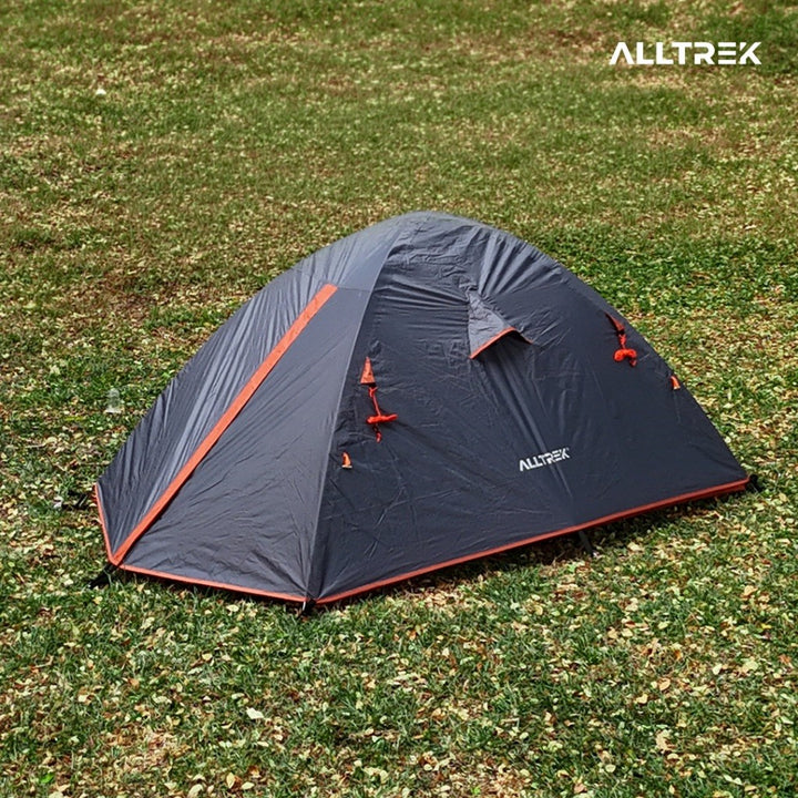 ALLTREK Tenda Hiking GRAVINIX 1-2 Orang Waterproof PU3000 Tenda Gunung Ultralight Aluminium Camping