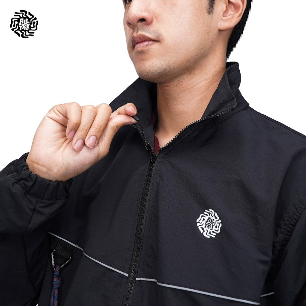 ALLTREK  Windbreaker SORAGRID Jacket Tracksuit Urban Nylon Ripstop Wrinkle Reflective Wear-Resistant