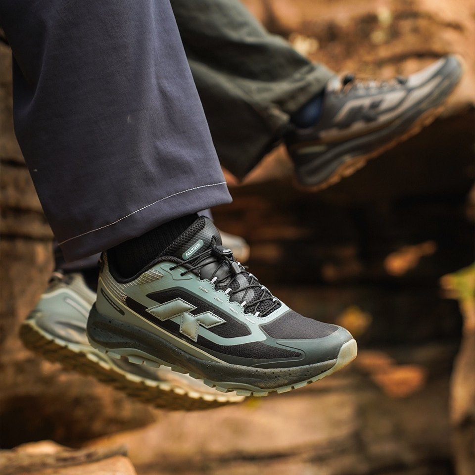 ALLTREK Trekking Casual Shoes ROCKLINE Sepatu Gunung Sepatu Sports Sneakers Hiking Shoes Pria Wanita