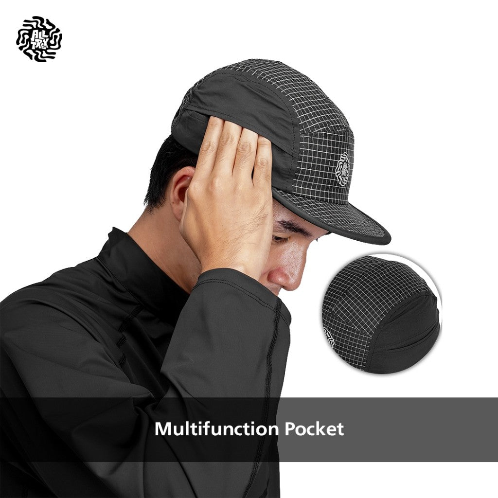 ALLTREK Topi Outdoor CORVYN Urban Cap Topi Hiking Quick Dry Adustable Unisex