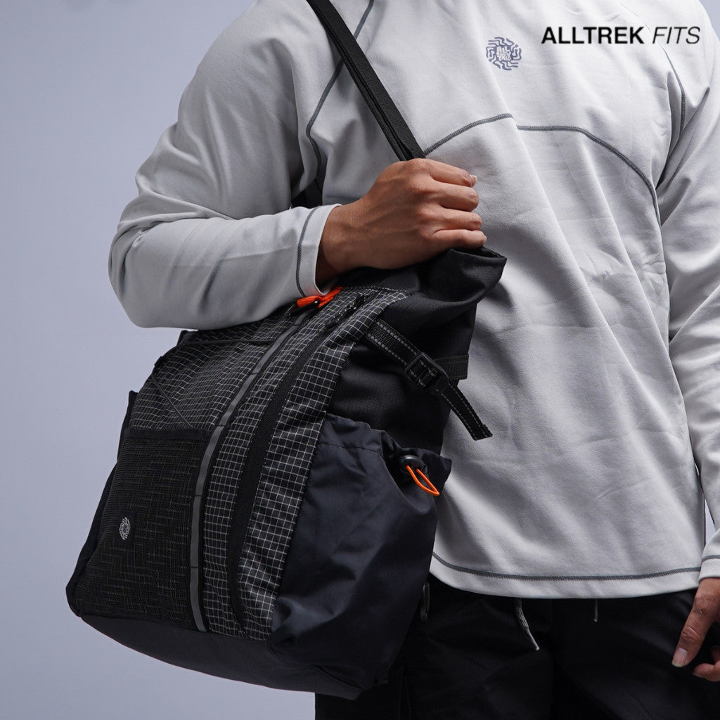 ALLTREK AEGIS Tas Ransel Laptop Totepack Backpack Totebag Tas Jinjing Pria Wanita Black