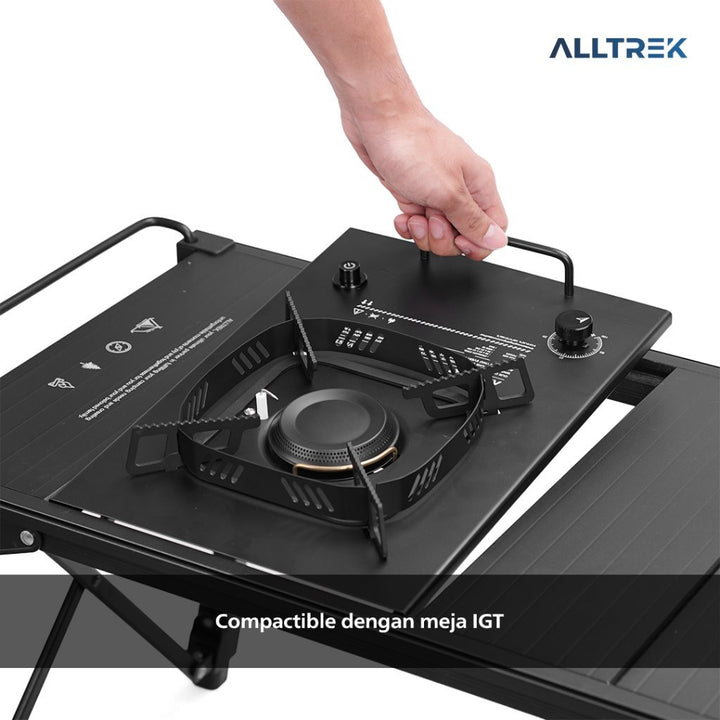 ALLTREK Kompor Camping VESTER IGT Desktop Stove Portable