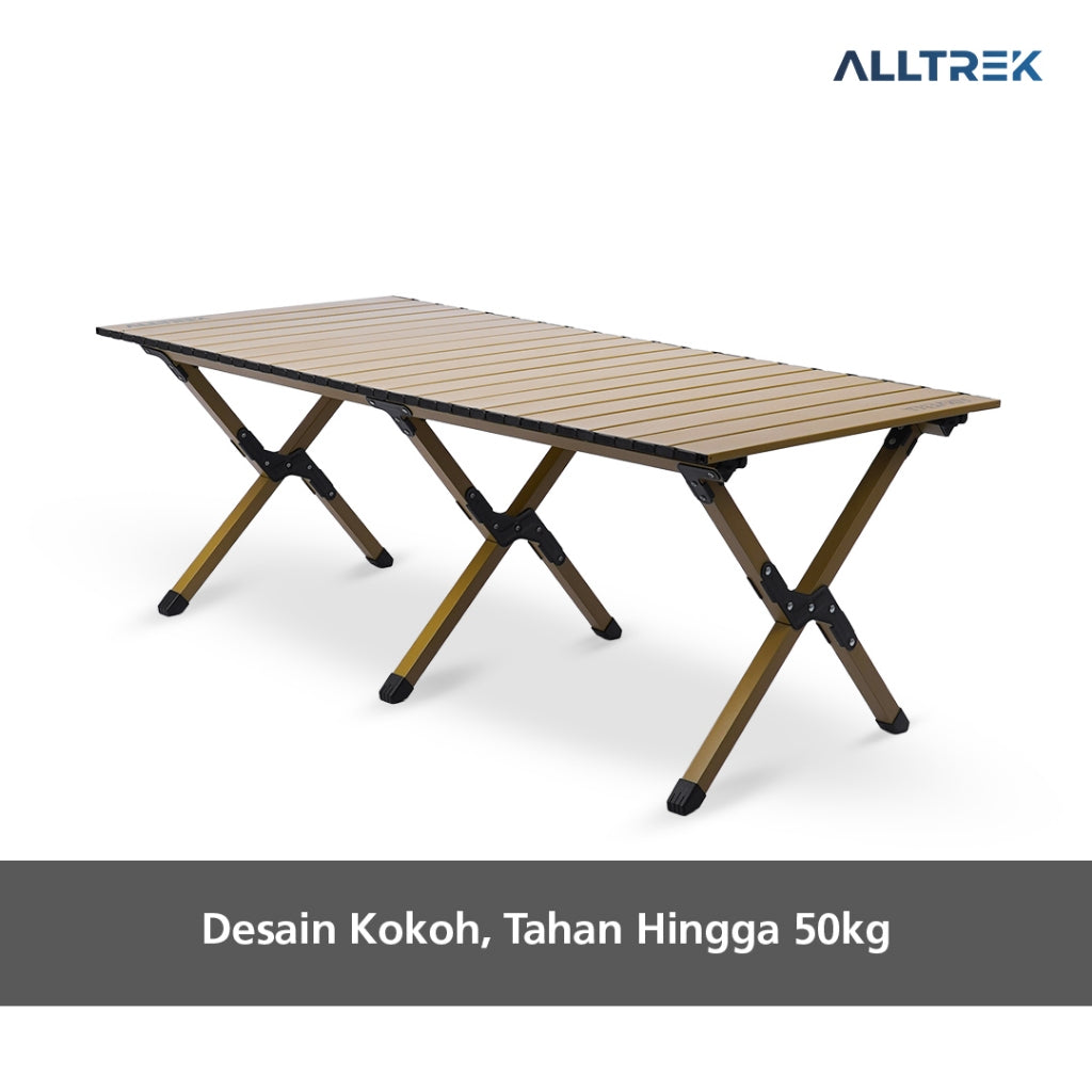 ALLTREK Meja Lipat Camping ARVENA Folding Camping Table Picnic Outdoor