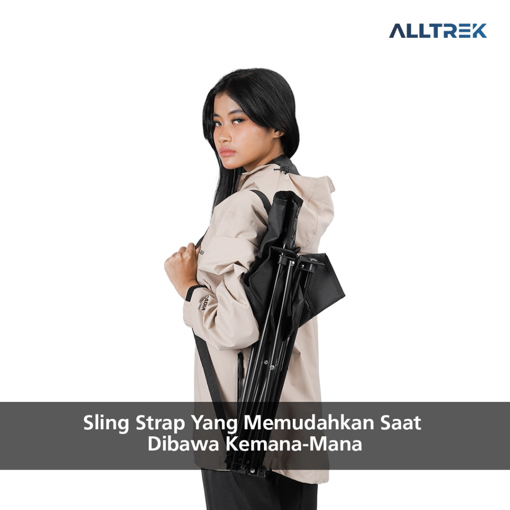ALLTREK Kursi Lipat Camping LiteChair Portable With Sling