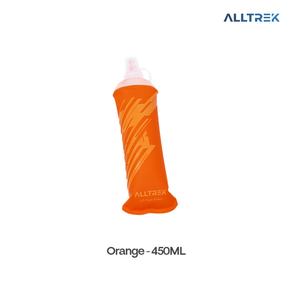 ALLTREK Foldable Soft Flask Botol Air Minum Lipat Sport Water Bottle BPA Free