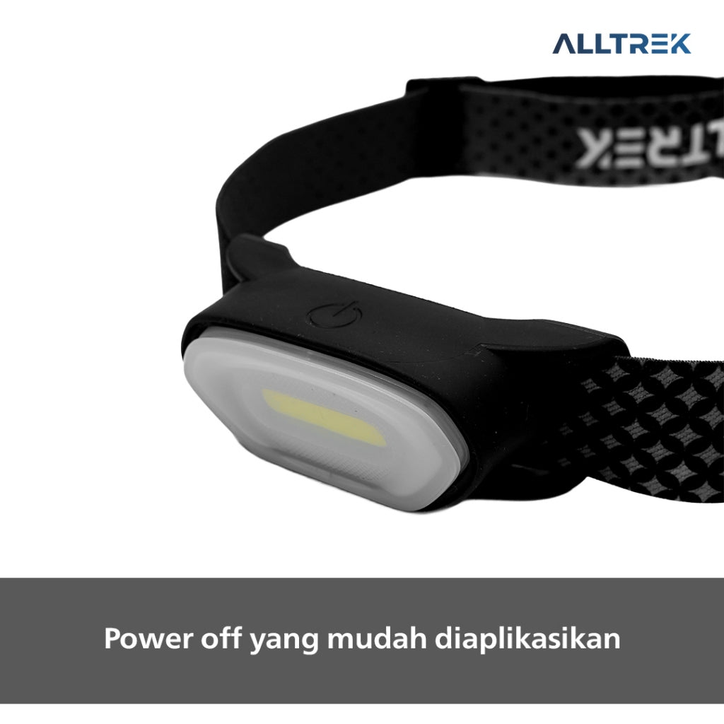 ALLTREK Headlamp LITEVA 70 Lumens Hiking dan Camping Portable