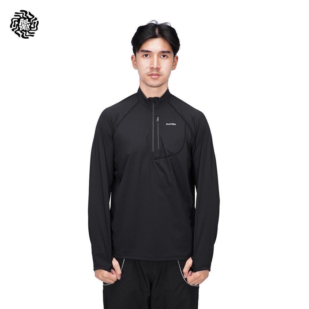 ALLTREK Baselayer DRYTON Quick Dry Thumb Hole Baju Olahraga Outdoor Longsleeve Jersey Running Gym Pria