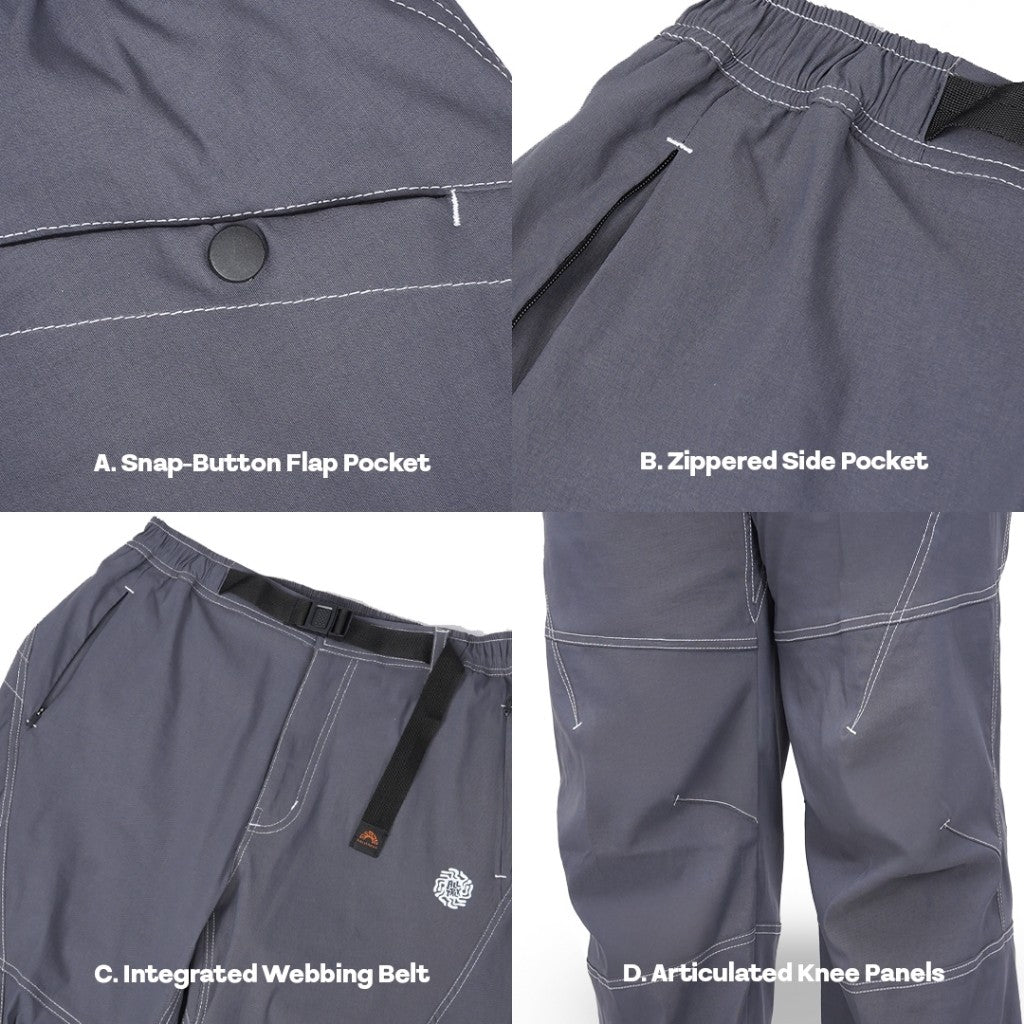 ALLTREK Longpants KAIGURA Celana Panjang Pria Stretch Quick Dry Water Repellent