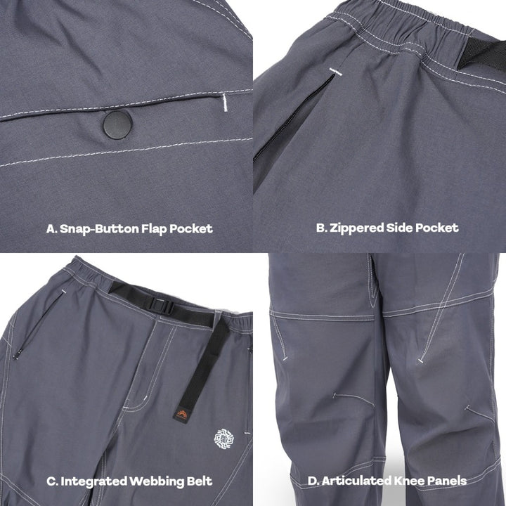 ALLTREK Longpants KAIGURA Celana Panjang Pria Stretch Quick Dry Water Repellent