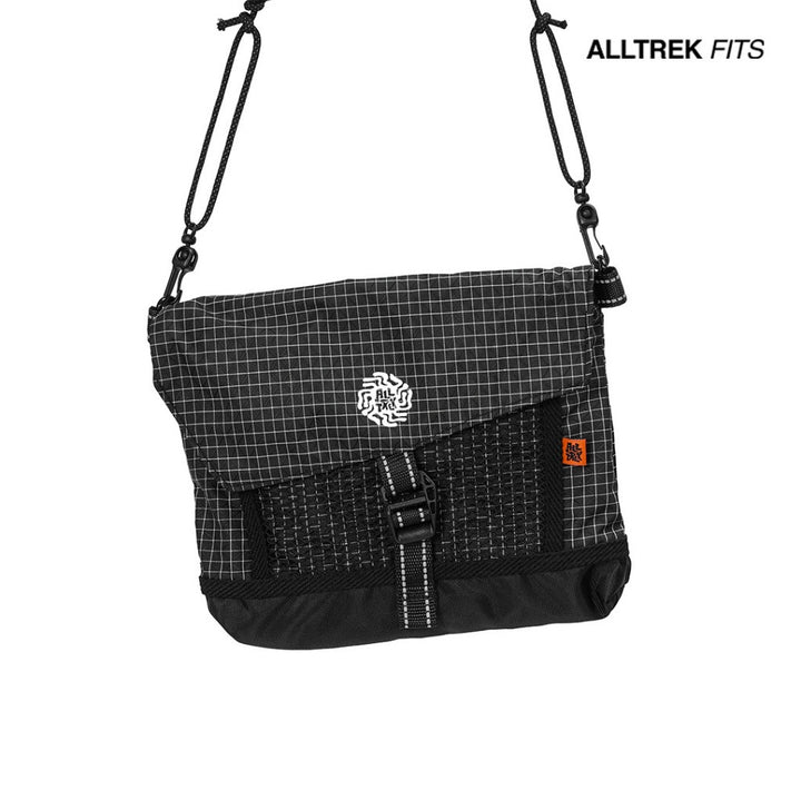 ALLTREK  Tas Selempang TORXA Sacoche Daily Sling Bag Urban Pria Wanita Nylon Grid