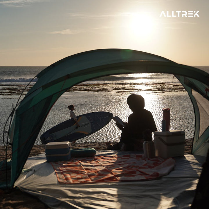 ALLTREK Beach Tent Tenda Pantai Outdoor Anti UV Lightweight Portable Quick Setup