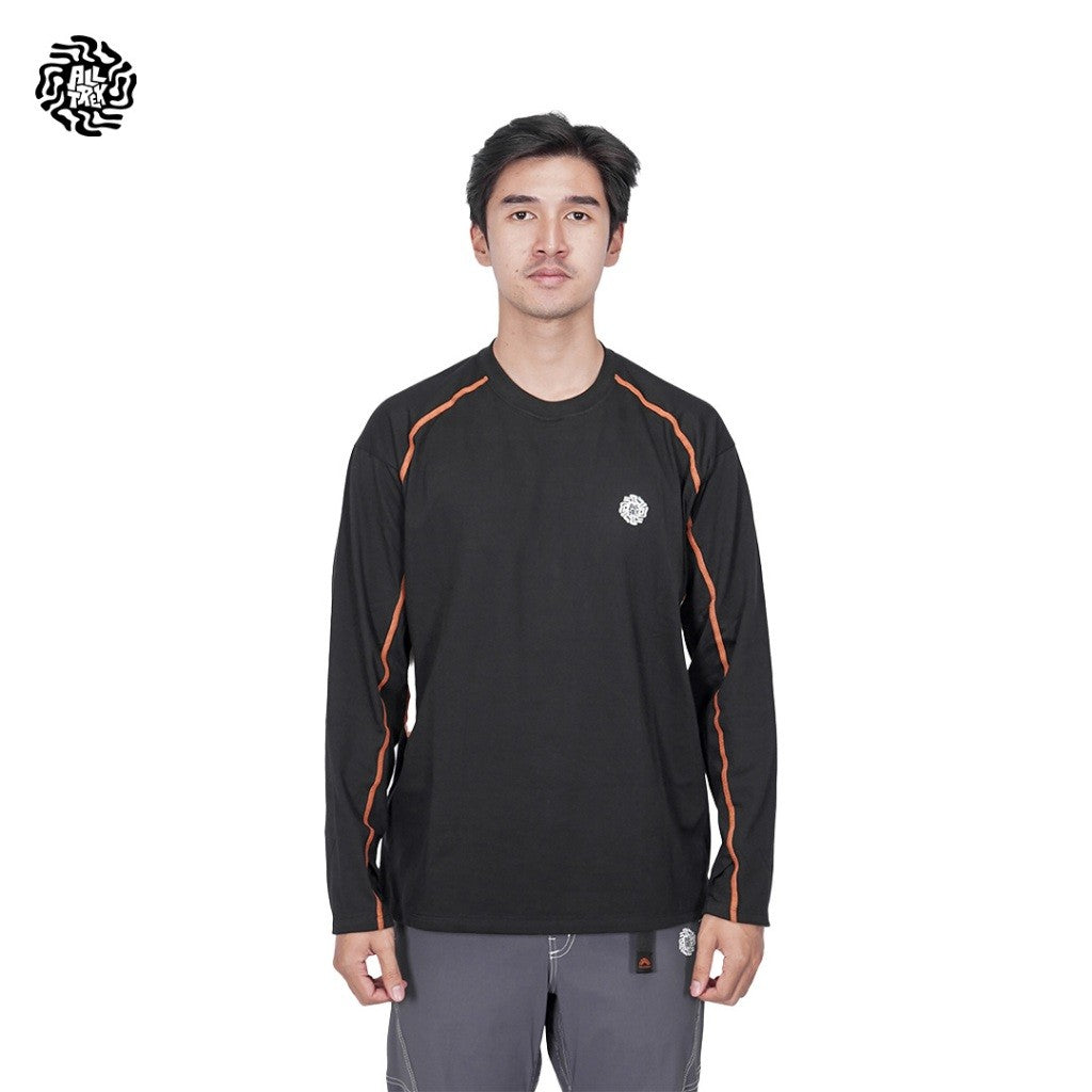 ALLTREK Kaos Lengan Panjang ARCVENO Casual Longsleeve Thumbholes Cotton Combed 20s