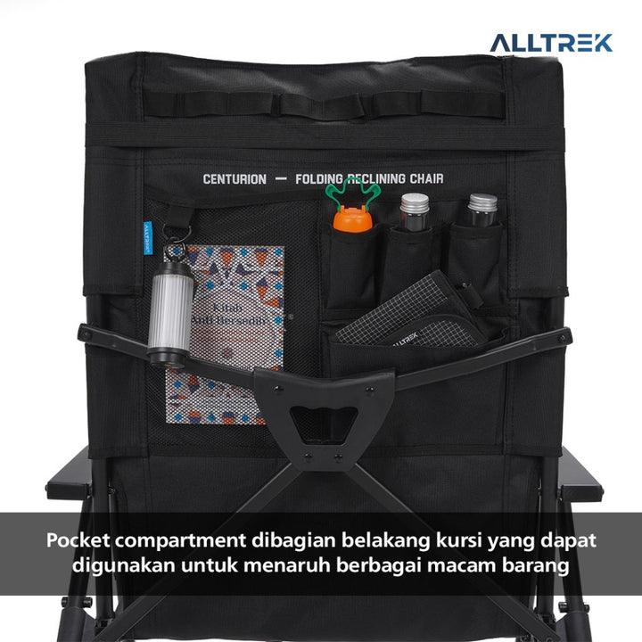 ALLTREK Reclainable Camping Chair CENTURION Kursi Camping Lipat Adjustable