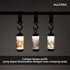 ALLTREK Lampu Camping GLOWCORE Camping Lamp Black