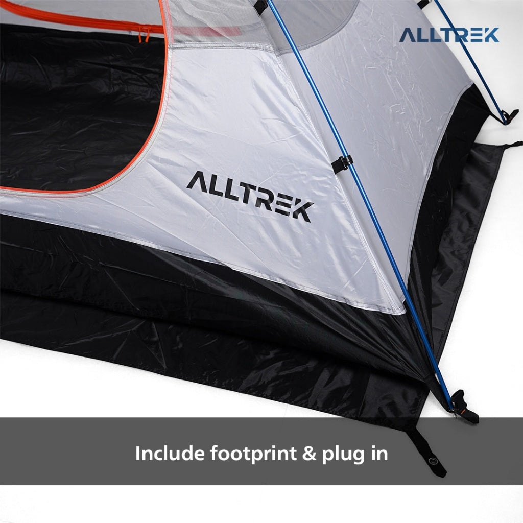 ALLTREK Tenda Hiking Ultralight KENARU 1-2 Person Double Layer UPF 50+ Anti UV Camping Tent Waterproof