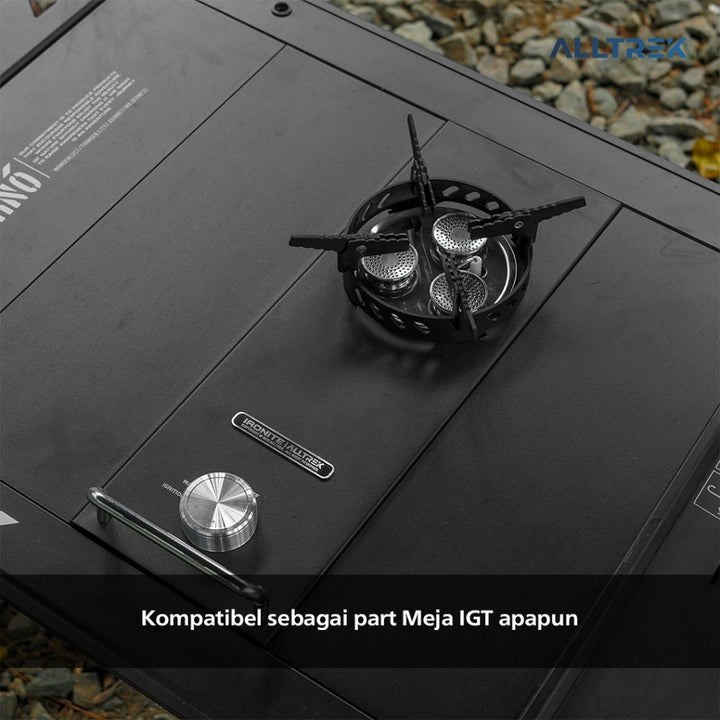 ALLTREK Kompor Camping IRONITE Camping Half IGT Panel Stovee