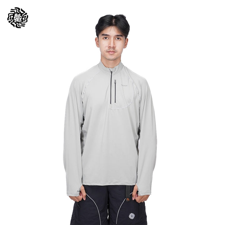 ALLTREK Baselayer DRYTON Quick Dry Thumb Hole Baju Olahraga Outdoor Longsleeve Jersey Running Gym Pria