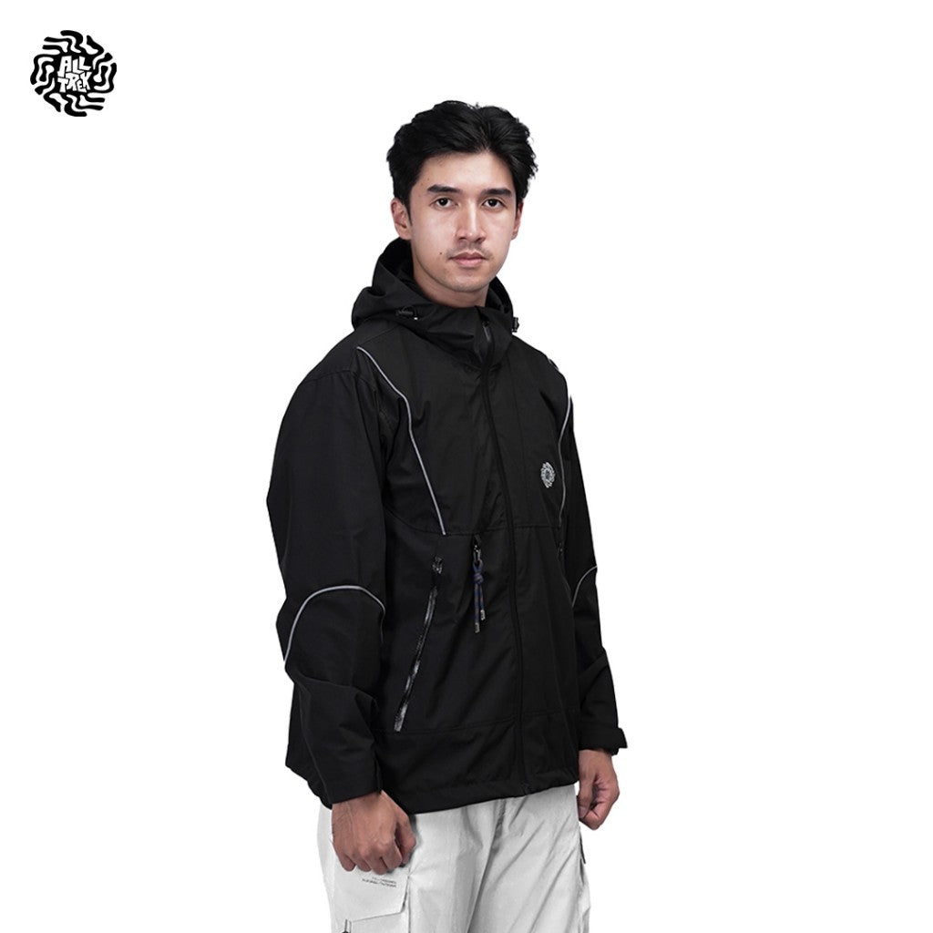 ALLTREK Jacket RAYZON Jaket Outdoor Urban Reflektive Jaket Windbreaker Water Repellent