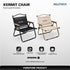 ALLTREK Kursi Lipat Kermit Folding Chair Hand Rest