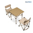 ALLTREK Set Meja Kursi Camping Gear Folding Table Chair Set