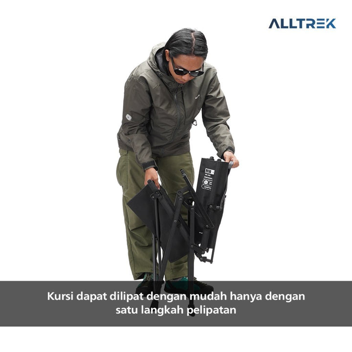 ALLTREK Kermit Folding Chair COMMANDER Kursi Lipat Camping