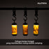 ALLTREK Lampu Camping GLOWCORE Camping Lamp Black