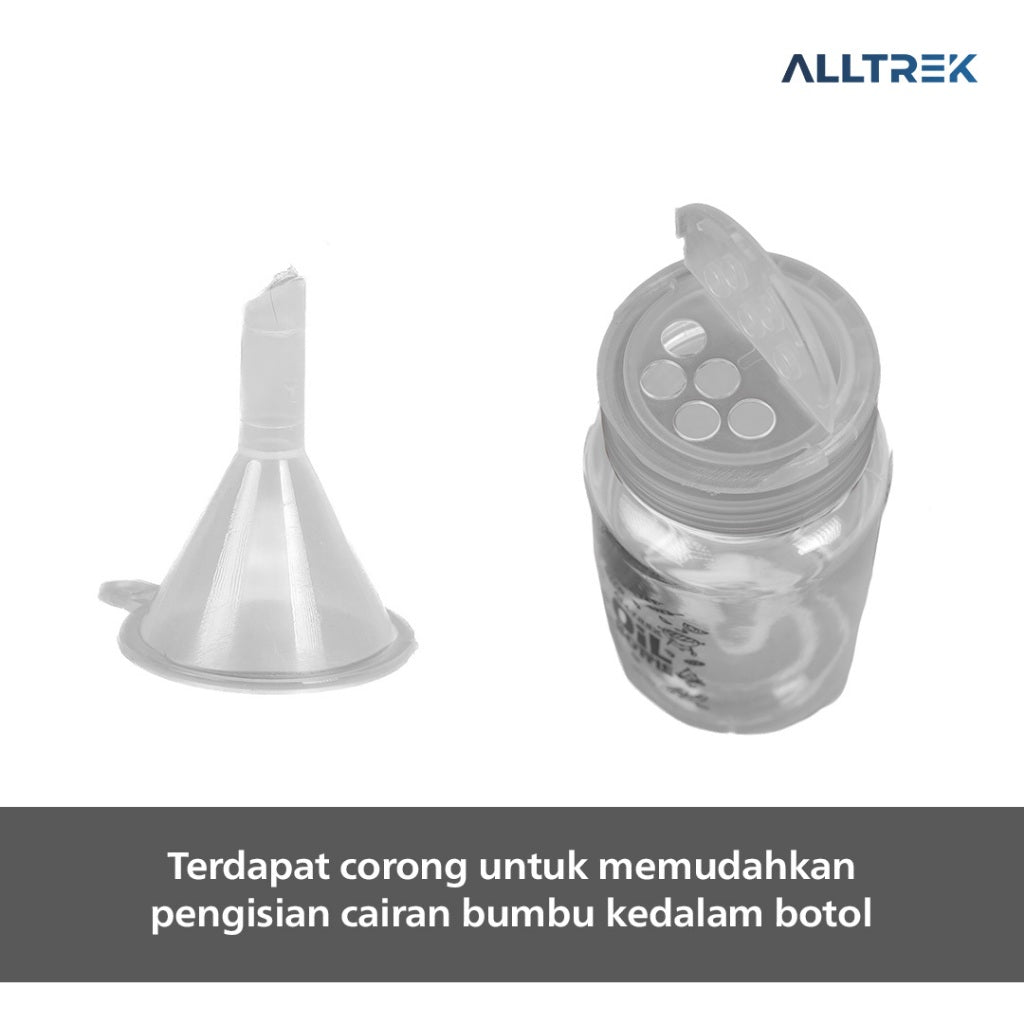 ALLTREK Spice Box Campice Set Tempat Bumbu Camping 10 in 1