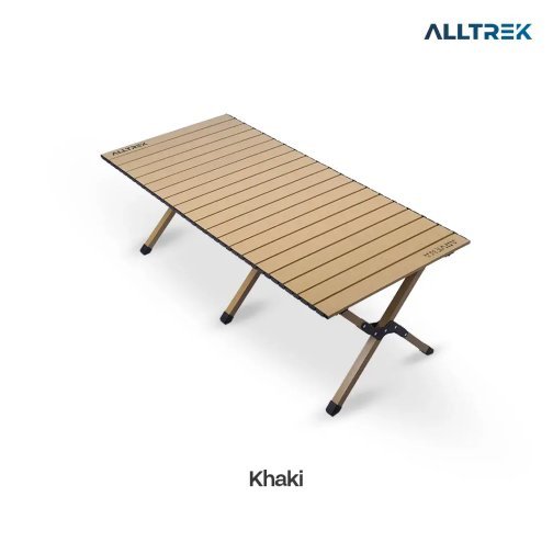 ALLTREK Peak Villa Tenda Camping Keluarga 4-6 Orang Bundle Glamping Premium + Kasur Grande + Paket Meja Kursi (Kursi Kermit + Arvena/Folding Durable) + Lampu Heritage