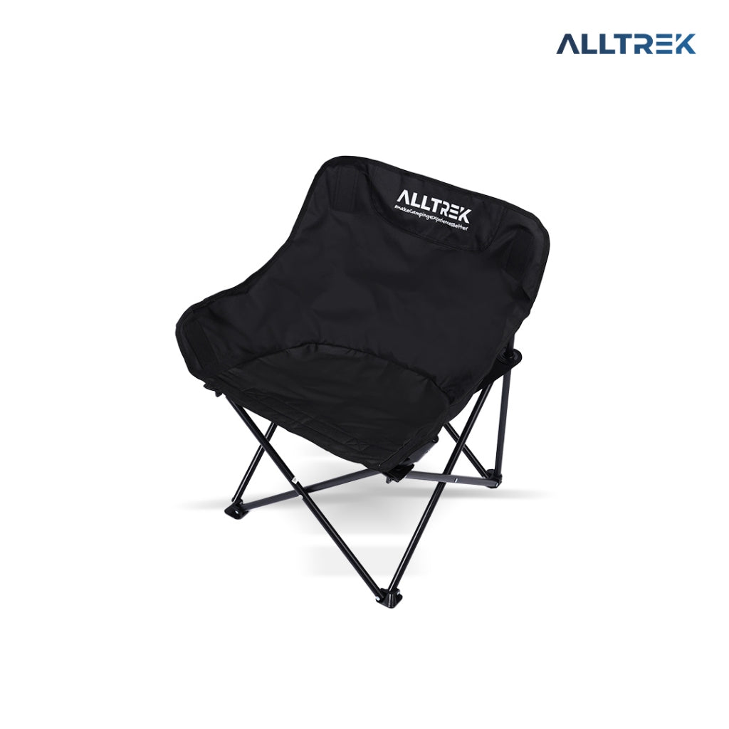 ALLTREK Kursi Lipat Alpine Camping Folding Chair High Back Rest