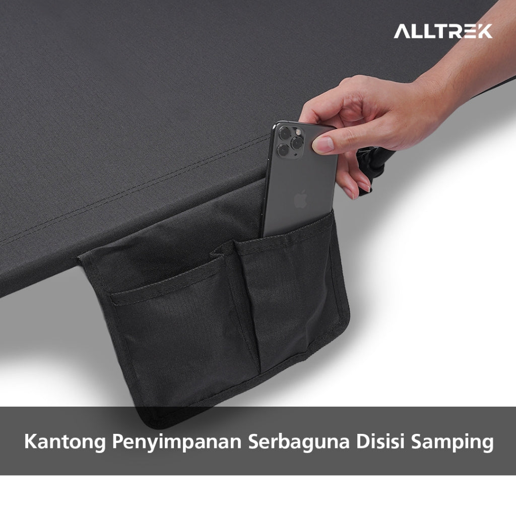 ALLTREK Folding Bed INVENA Velbed Lipat Camping Portable