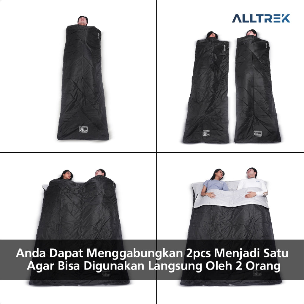 ALLTREK Kantong Tidur Frostic Camping Sleeping Bag Combine