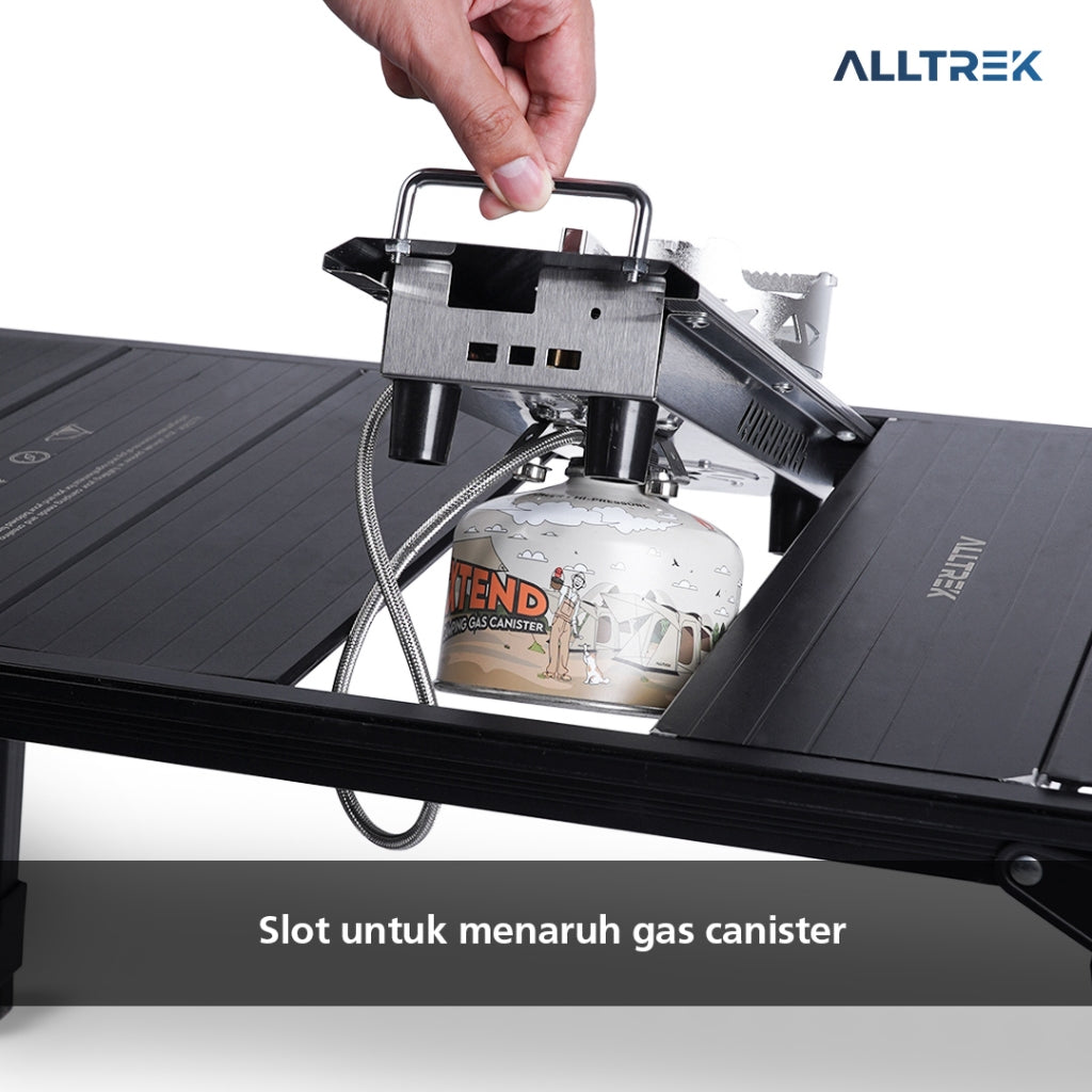 ALLTREK Kompor Camping IRONITE Camping Half IGT Panel Stove