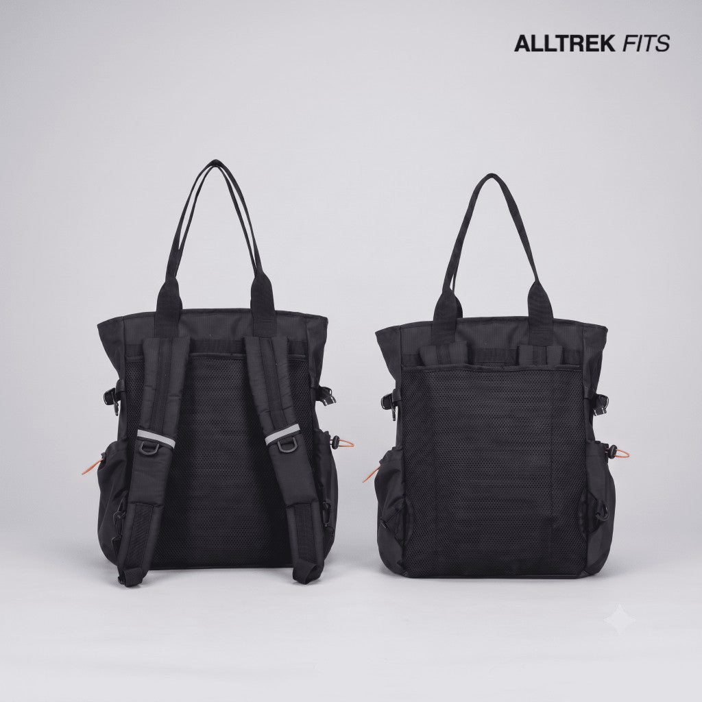 ALLTREK AEGIS Tas Ransel Laptop Totepack Backpack Totebag Tas Jinjing Pria Wanita Black